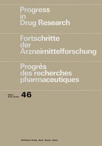 Cover image for Progress in Drug Research/Fortschritte der Arzneimittelforschung/Progres des recherches pharmaceutiques