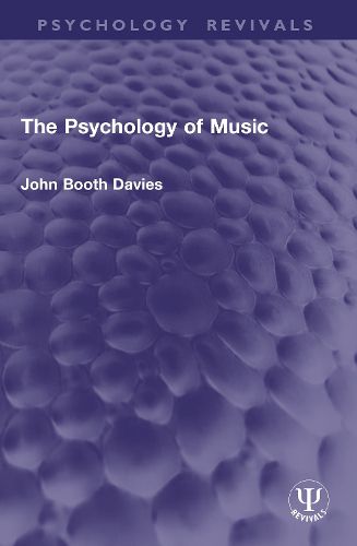 Cover image for The Psychology of Music