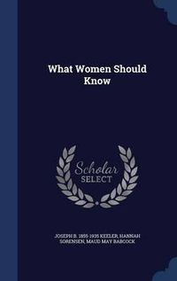 Cover image for What Women Should Know