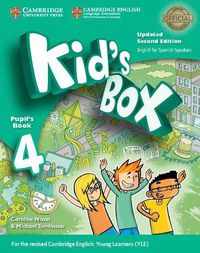 Cover image for Kid's Box Level 4 Pupil's Book Updated English for Spanish Speakers
