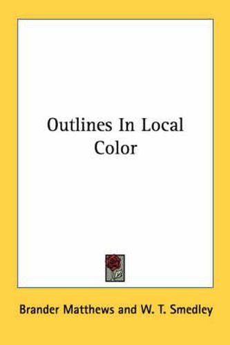 Cover image for Outlines in Local Color