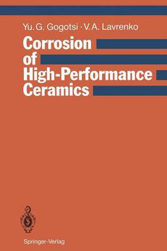 Cover image for Corrosion of High-Performance Ceramics