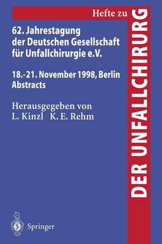 Cover image for 61. Jahrestagung Der Deutschen Gesellschaft Feur Unfallchirurgie e.V