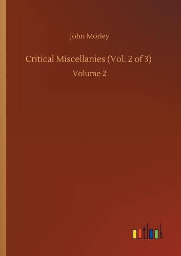 Cover image for Critical Miscellanies (Vol. 2 of 3): Volume 2