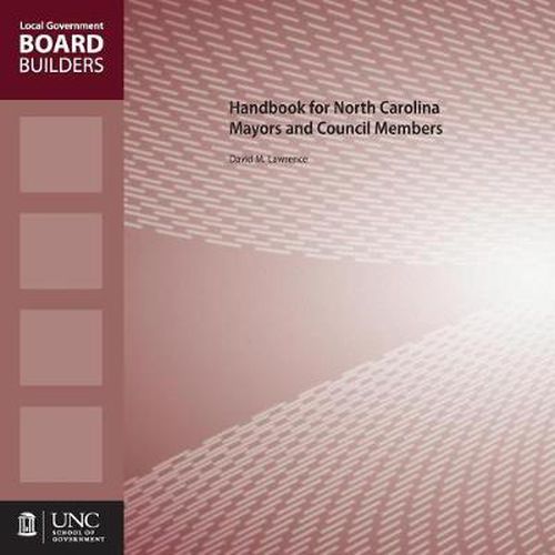 Cover image for Handbook for North Carolina Mayors and Council Members