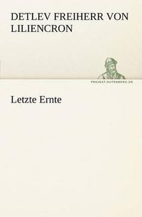 Cover image for Letzte Ernte