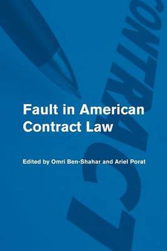 Cover image for Fault in American Contract Law