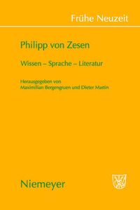 Cover image for Philipp von Zesen