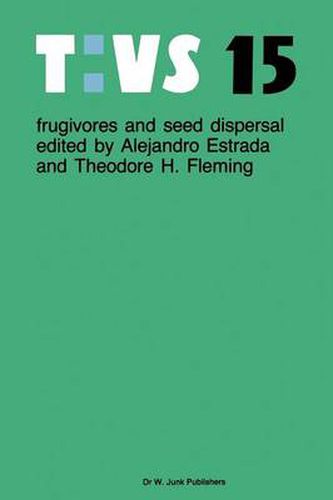 Cover image for Frugivores and seed dispersal