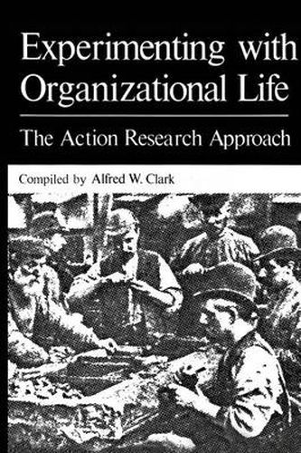 Cover image for Experimenting with Organizational Life: The Action Research Approach