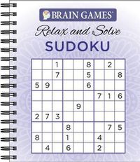 Cover image for Brain Games - Relax and Solve: Sudoku (Purple)