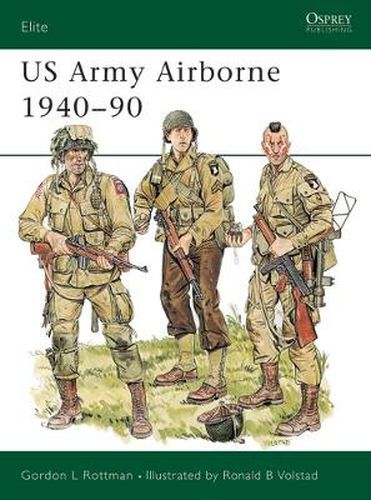 Cover image for US Army Airborne 1940-90