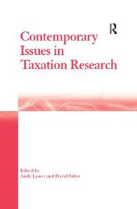 Cover image for Contemporary Issues in Taxation Research