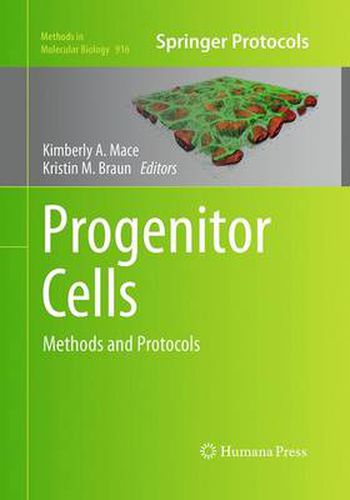 Cover image for Progenitor Cells: Methods and Protocols