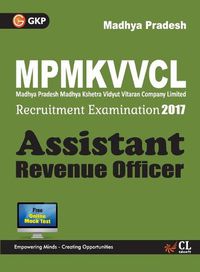 Cover image for MP. Assistant Revenue Officer Recruitment Examination 2017