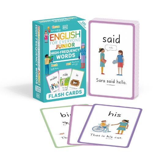 Cover image for English For Everyone Junior Sight Words Flash Cards