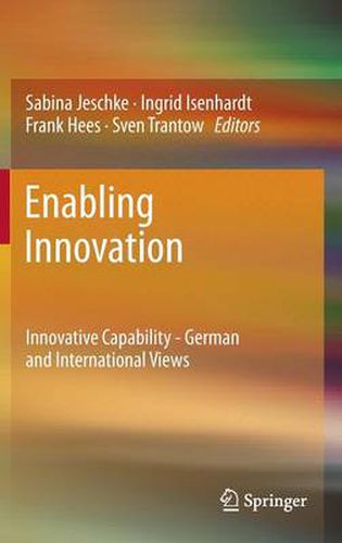 Cover image for Enabling Innovation: Innovative Capability - German and International Views