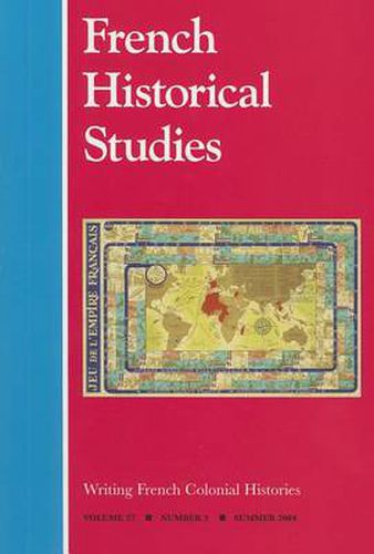 Cover image for Writing French Colonial Histories