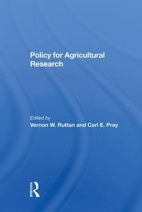 Cover image for Policy for Agricultural Research