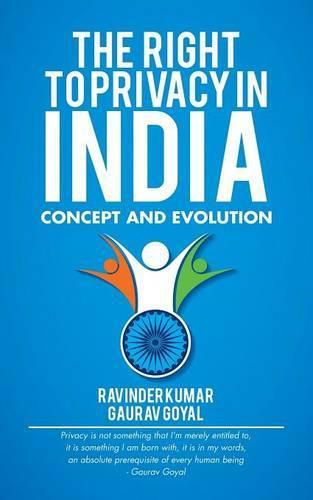 Cover image for The Right to Privacy in India: Concept and Evolution