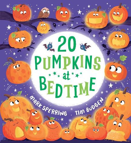 Cover image for 20 Pumpkins at Bedtime
