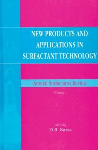 Cover image for New Products and Applications in Surfactant Technology