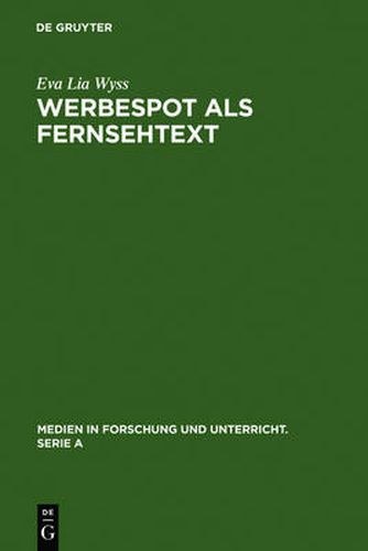 Cover image for Werbespot als Fernsehtext