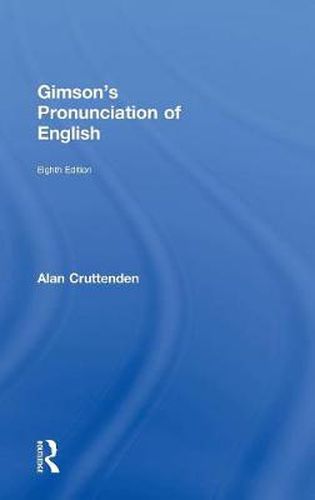 Cover image for Gimson's Pronunciation of English