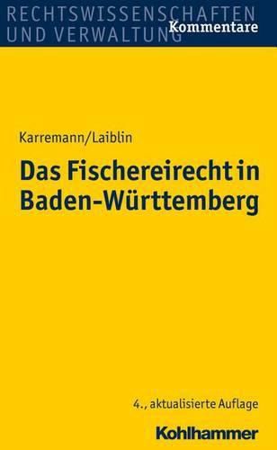 Cover image for Das Fischereirecht in Baden-Wurttemberg