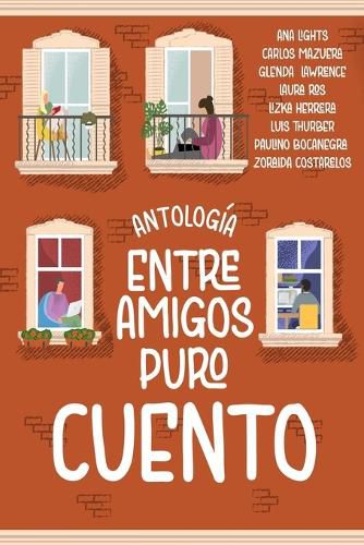 Cover image for Entre amigos puro cuento