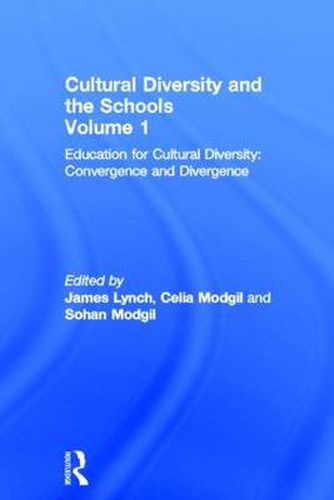 Cover image for Education Cultural Diversity: Convergence and Divergence Volume 1