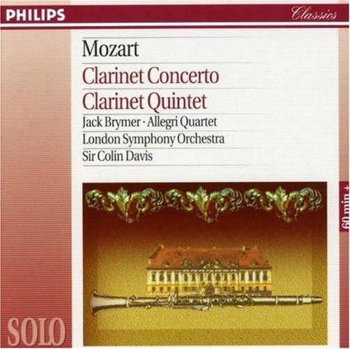 Cover image for Mozart Clarinet Concerto Clarinet Quintet