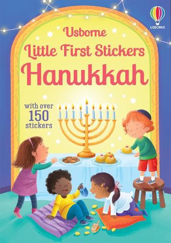 Cover image for Little First Stickers Hanukkah