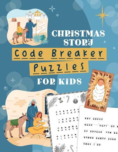 Cover image for Christmas Story Code Breaker Puzzles for Kids