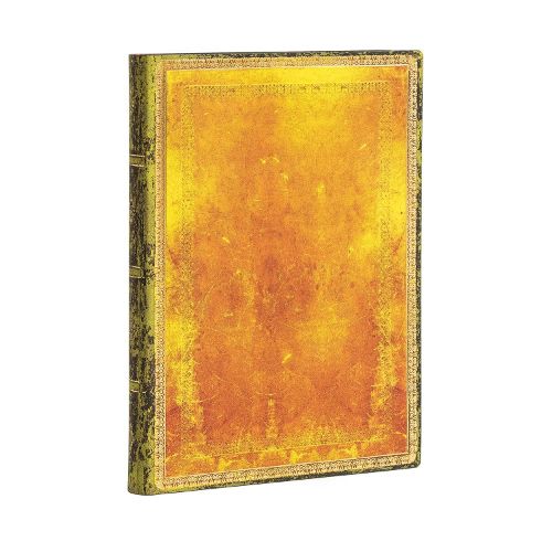 Cover image for Ochre Midi Lined Softcover Flexi Journal (240 pages)