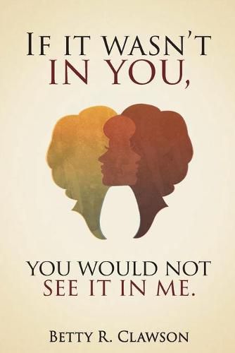 Cover image for If it wasn't in you, You would not see it in me