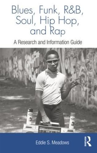 Cover image for Blues, Funk, Rhythm and Blues, Soul, Hip Hop, and Rap: A Research and Information Guide