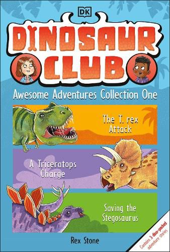 Cover image for Dinosaur Club: Adventures in Dino World