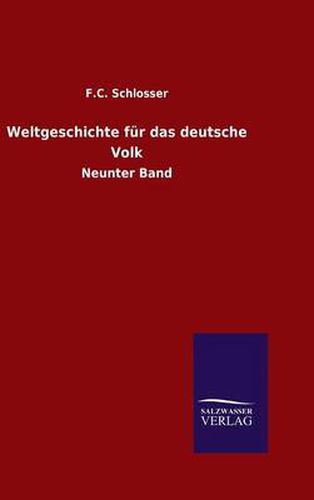 Cover image for Weltgeschichte fur das deutsche Volk