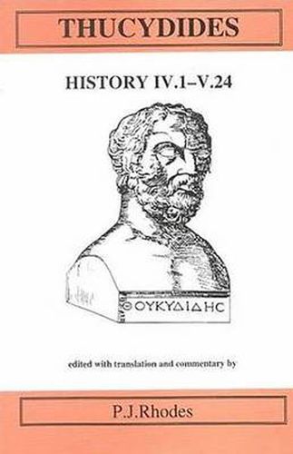 Cover image for Thucydides: History Books IV.1-V.24