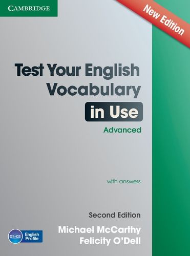 Cover image for Test Your English Vocabulary in Use Advanced with Answers