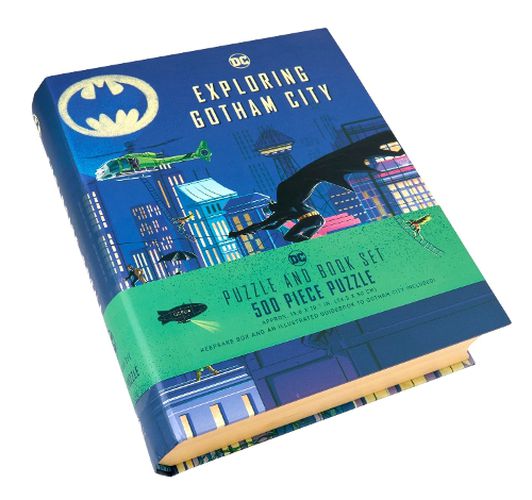 Cover image for Exploring Gotham City Puzzle and Book Set