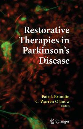 Cover image for Restorative Therapies in Parkinson's Disease