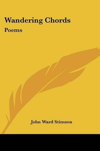 Cover image for Wandering Chords: Poems