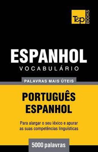 Cover image for Vocabulario Portugues-Espanhol - 5000 palavras mais uteis