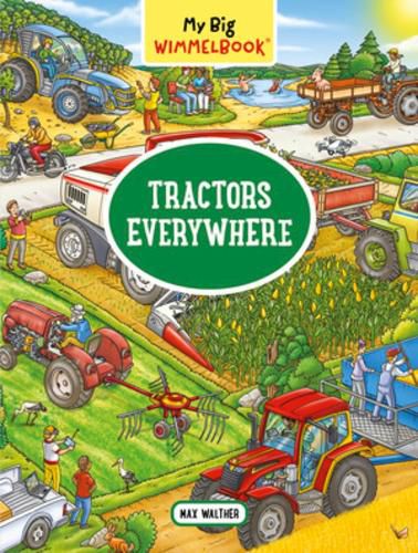 Cover image for My Big Wimmelbook (R) - Tractors Everywhere