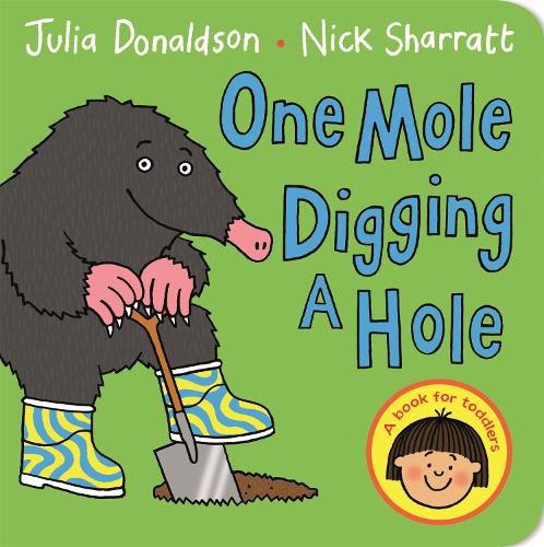 Cover image for One Mole Digging A Hole