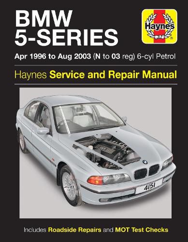 Cover image for BMW 5-Series 6-Cyl Petrol: 96-03