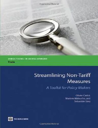 Cover image for Streamlining Non-Tariff Measures: A Toolkit for Policy Makers