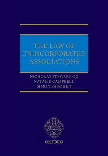 Cover image for The Law of Unincorporated Associations